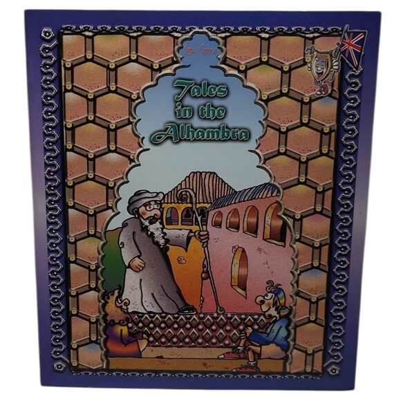 Tales In The Alhambra SC Book Cartoon Drawings 1st Ed Spanish / English language - Picture 1 of 8